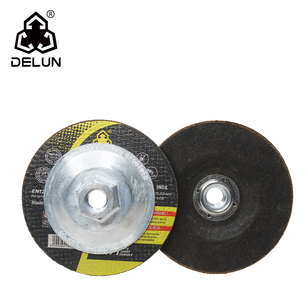 DELUN High Quality 4.5 Inch Metal Grinding Disc Resin Grinding Wheel