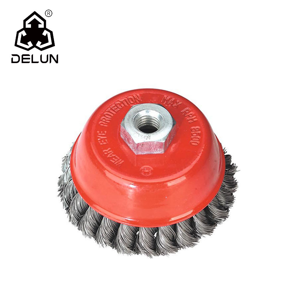 China rotary wire brush wheel durable using manufacturers, rotary wire