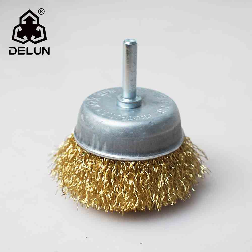 DELUN Abrasive Wire Cup Brush Assorted Cup Brushes for Clean Stripping