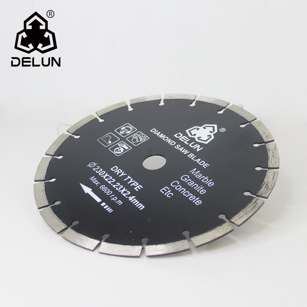 DELUN 9 Inch Metal Cutting Diamond Blade All Purpose Cut Off Wheel for Rebar Sheet Metal Angle